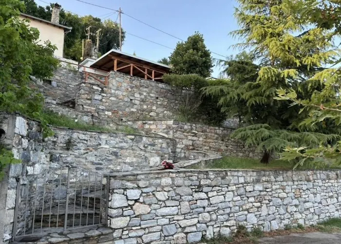 Vilă οξυγόνο πέτρινο εξοχικό στη πηλίου